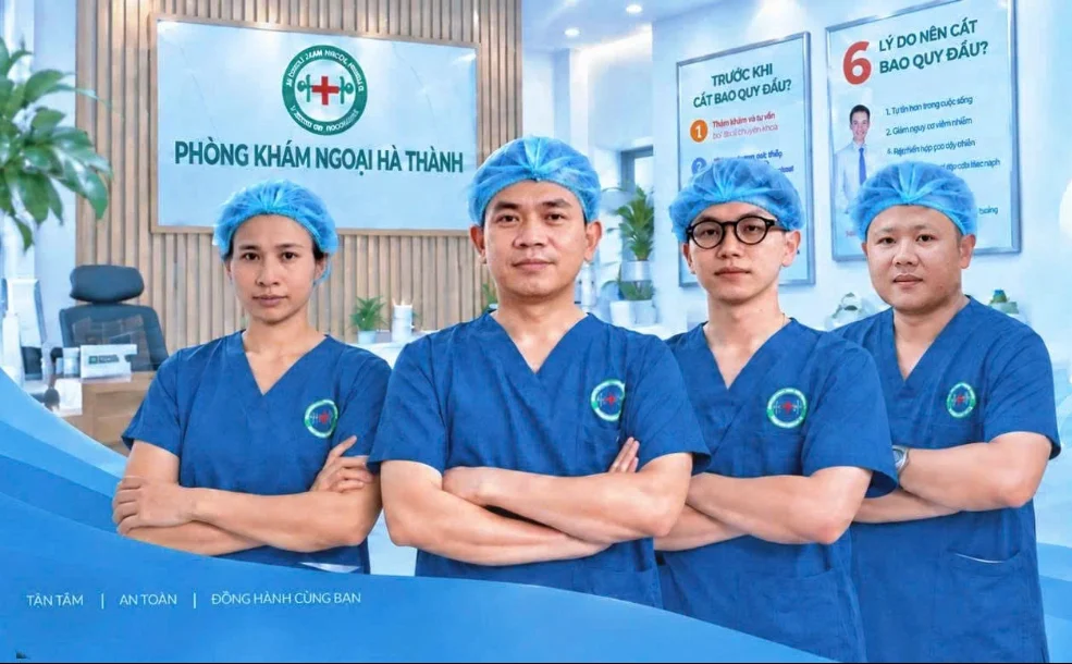Đội ngũ bác sĩ Phòng khám Ngoại Hà Thành